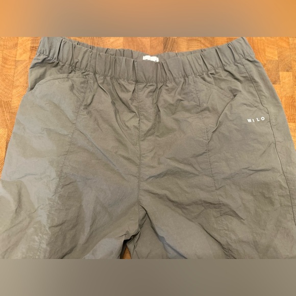 Wilo The Label Women’s Parachute Cargo Pants Gorpcore Size Large Baggy Pockets - Picture 6 of 10